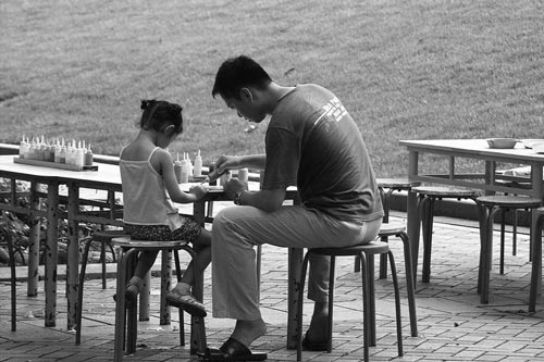 Посвящается одиноким папам: отцы и дети