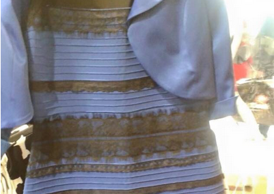 Платье какого цвета вы видите на картинке