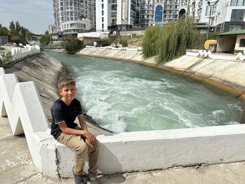 Прогулка по каналам Ташкента