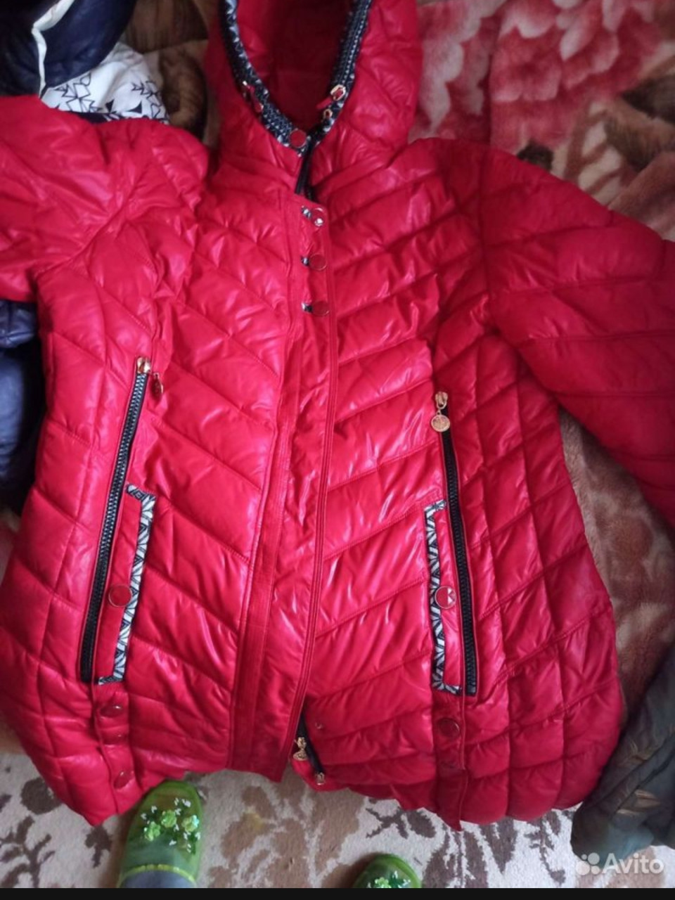 Женская зимняя куртка 52-54
