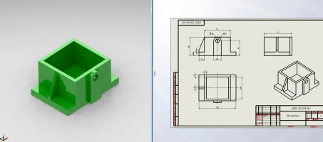 Чертежи любые студентам на заказ в Компасе 3D