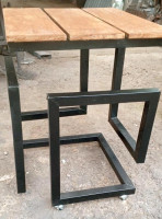 Стол на роликах в Лофт стиле