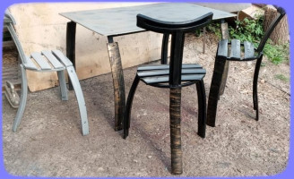 Обеденная группа Whiskey Barrel