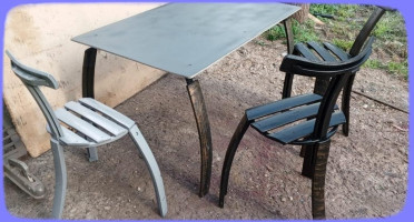 Обеденная группа Whiskey Barrel