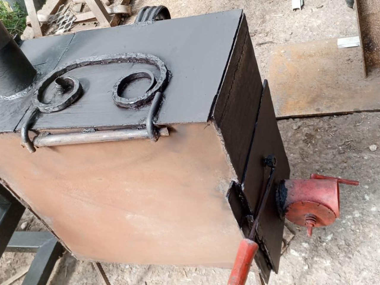 Банная печь"по-Чёрному"