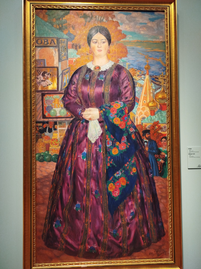 Выставка Кустодиева