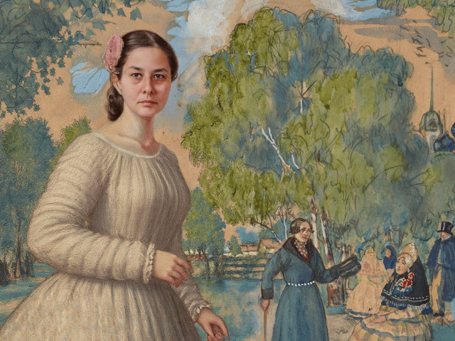 23.09.25 на выставке Кустодиева, есть возможность вставить свое лицо в историю:-)))