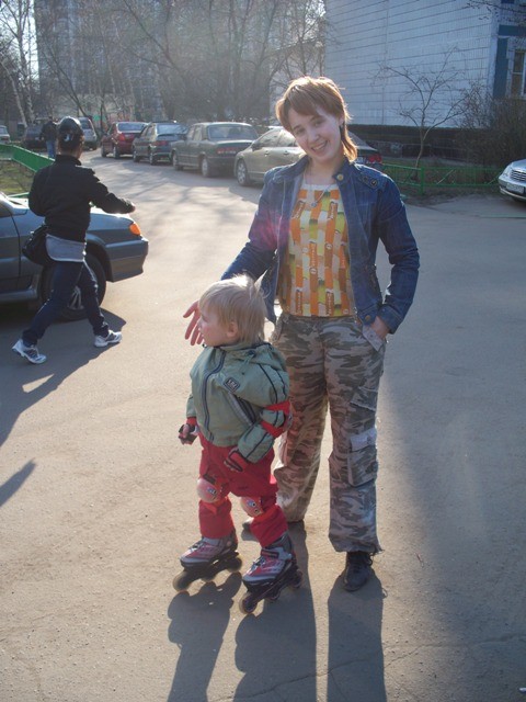Я и мой сынуля ))