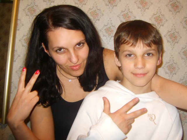 Мой главный мужчина - мой старший сын! Днюшка - 12 лет))) 9 мая 2011