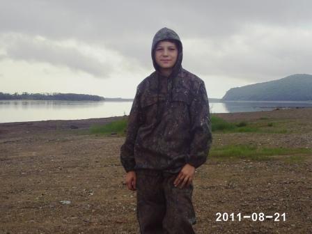 На рыбалке Владик и я