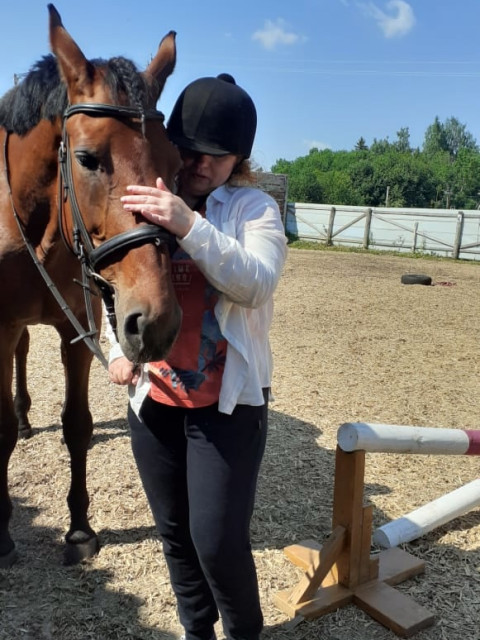 Занятие верховой ездой