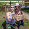 мы с сыном на рыбалке