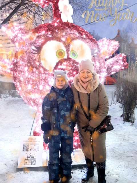 Мурманск, 2021 год, с сыном, 2010 года рождения).