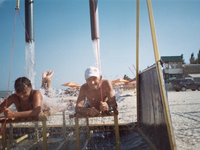 каскадный душ