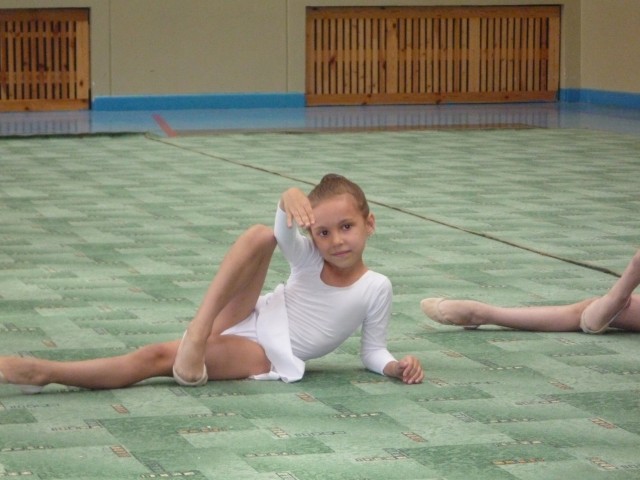 моя юнная гимнастка