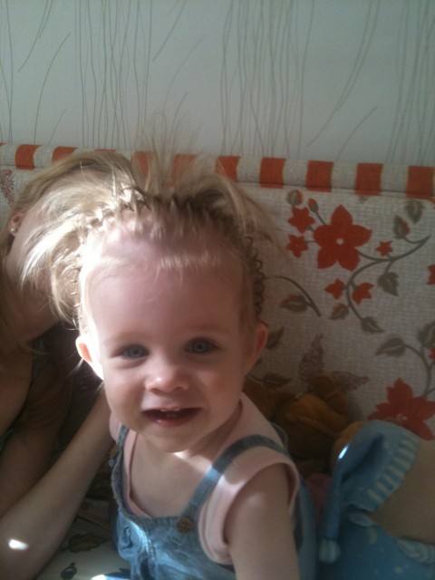 моя внученька