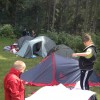 А это наша палатка. В ней мы прожили 2 ночи.