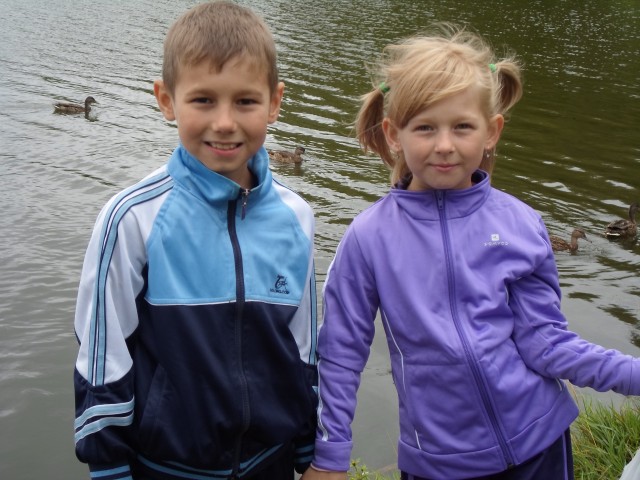 сынуля и дочуля...