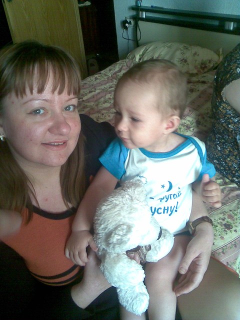 Фото с племянником, 2010г