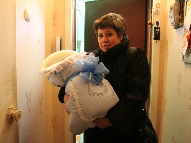 Первый день дома..после роддома