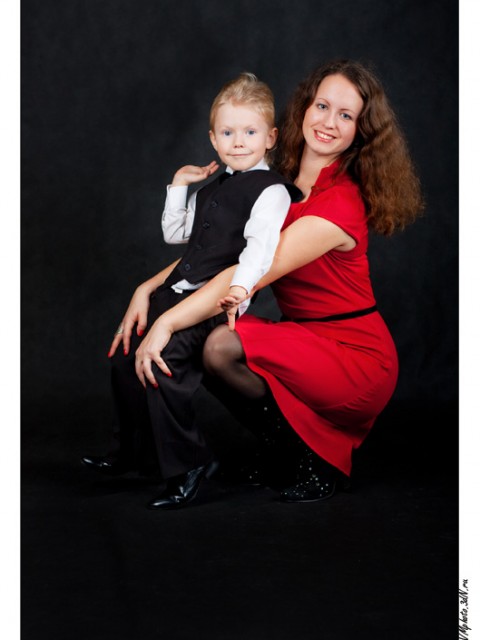 Я со своим любимым сыночком Сашенькой