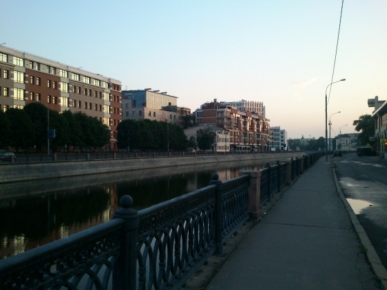 Москва утром