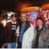 С членами монг.рок группы Харанга внутри Статуи Свободы, Нью-Йорк, США (Youtube: Haranga)