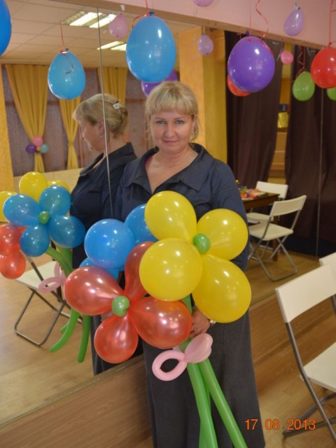 На дне рождения моих девочек