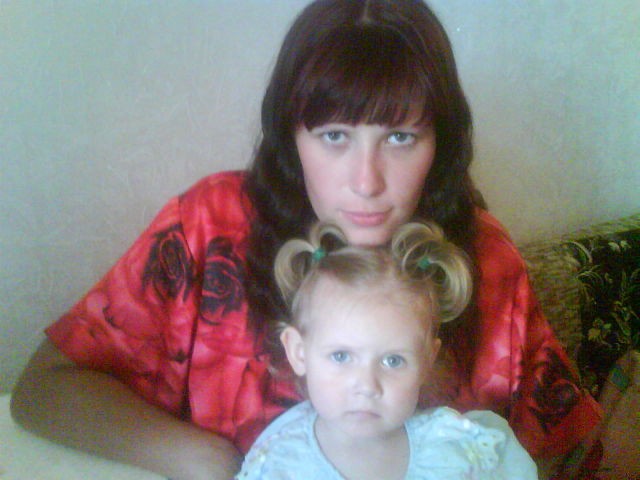 Я с дочкой Дианой(здесь ей 3 годика)