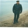 Я на пляже в Феодосии. Зима 1998 года