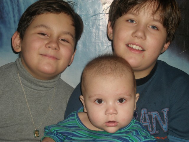 три моих богатыря!!!