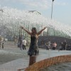 Москва, в фонтане