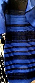 Какого цвета платье вы видите