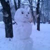 снеговик-настояящий мужик