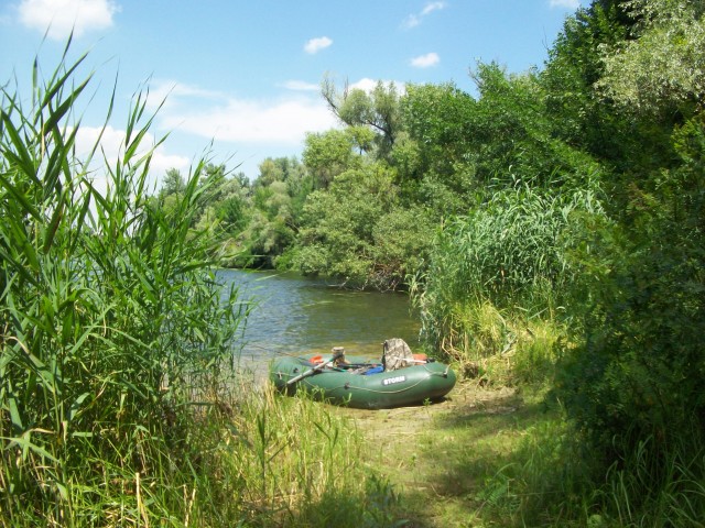 рыбные места...
