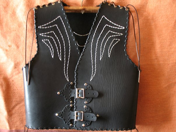 мои работы из кожи