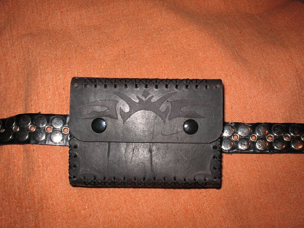 мои работы из кожи