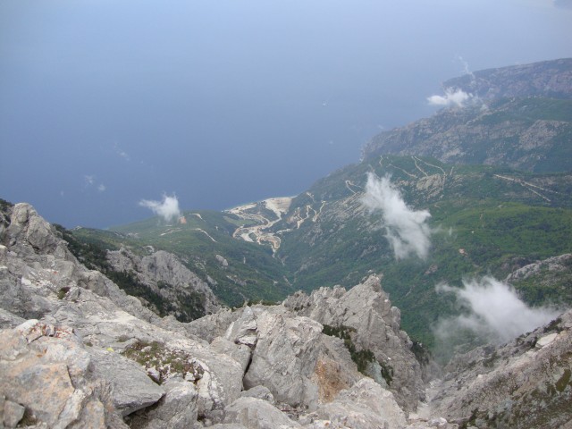 Вид с горы Афон