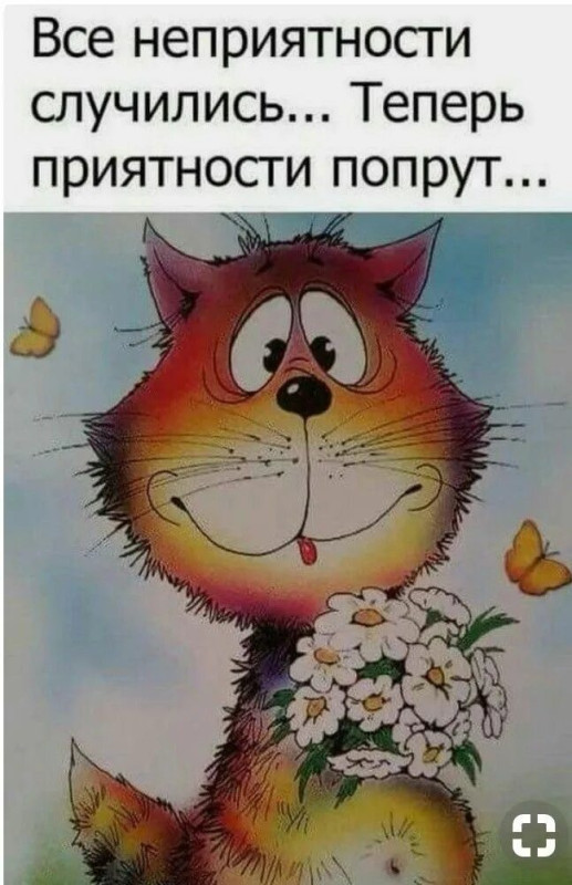 ....все приятности ждут меня в холодильнике...