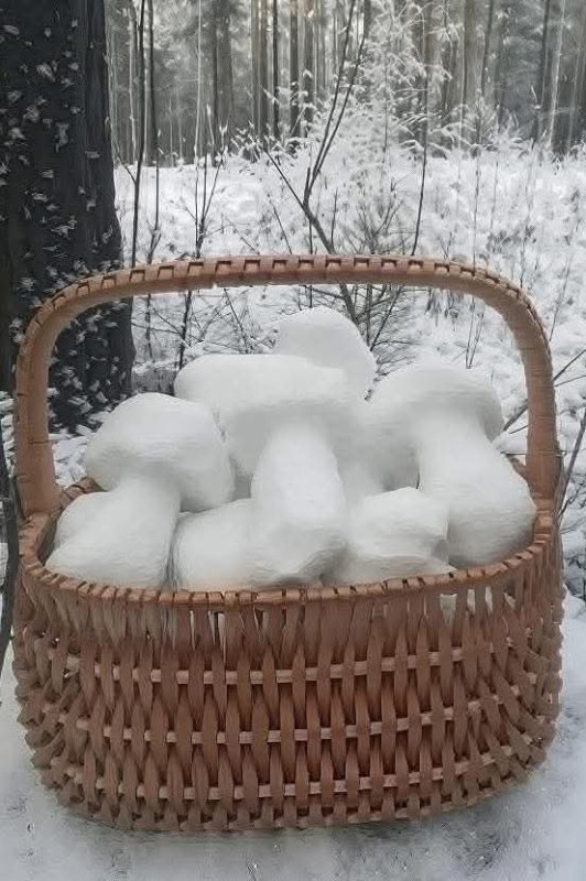 Кто нибудь ходил уже  за подснегоборовиками в этом году🤔