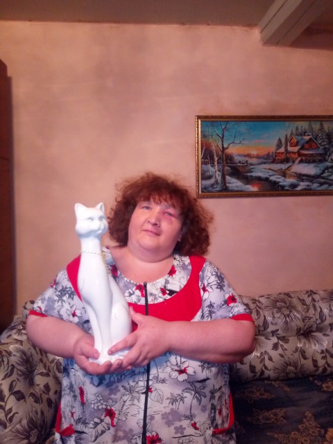 Olga, Россия, Йошкар-Ола, 51 год. 44  года, полная 125 кг, рост 152 см, с дефектом природы , Родимое пятно на лице . 