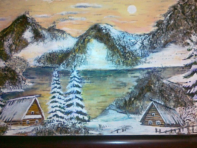 картина из бересты