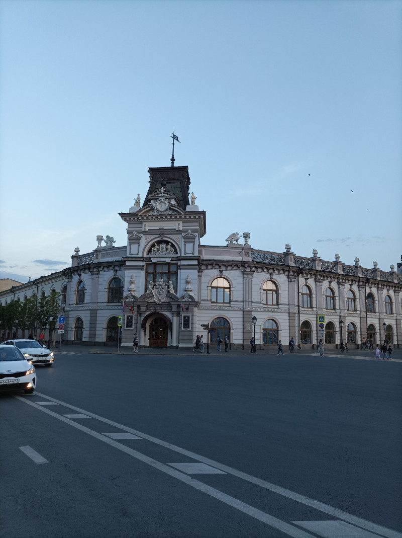 Как красива Казань вечером...