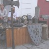 Топор викингов, щит, мечи...