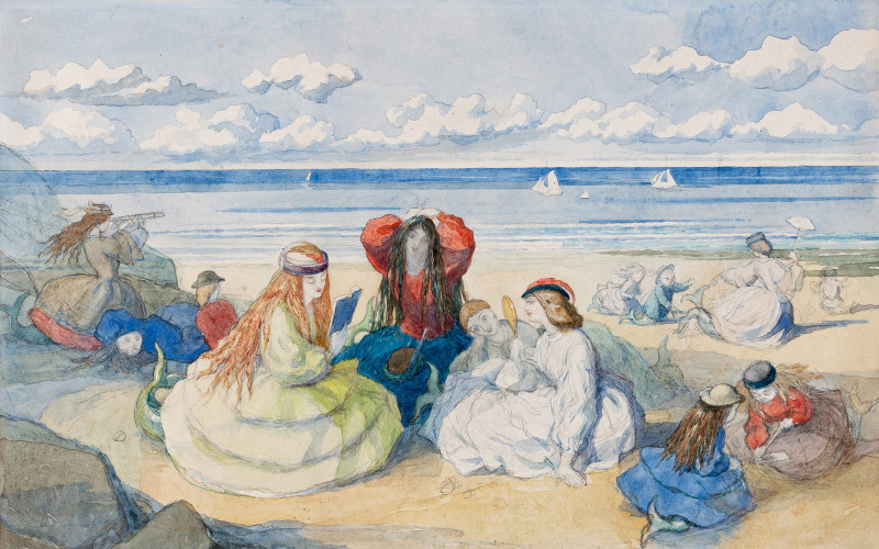 Чарльз Дойл, «Купание», до 1894 года