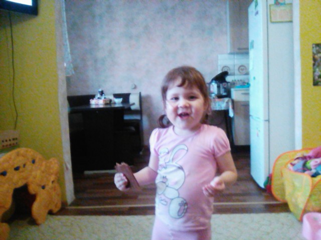 Младшая моя Маргариточка2014г.р