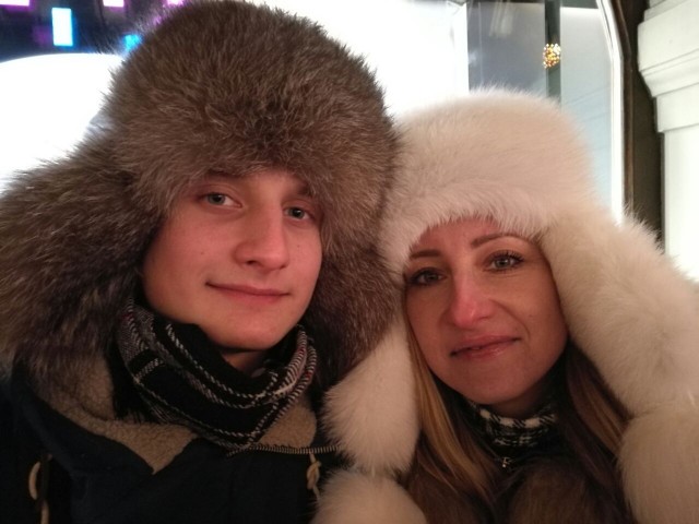Новый 2017 год на Красной площади с сыном