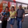 провожаю родителей в Омск