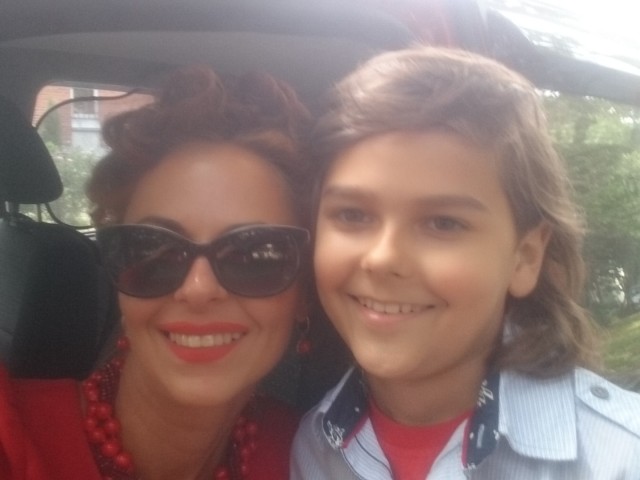 Со старшим сыном