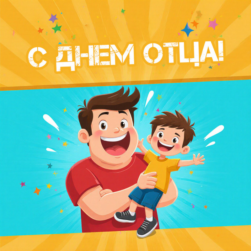 С праздником) С днем отца!